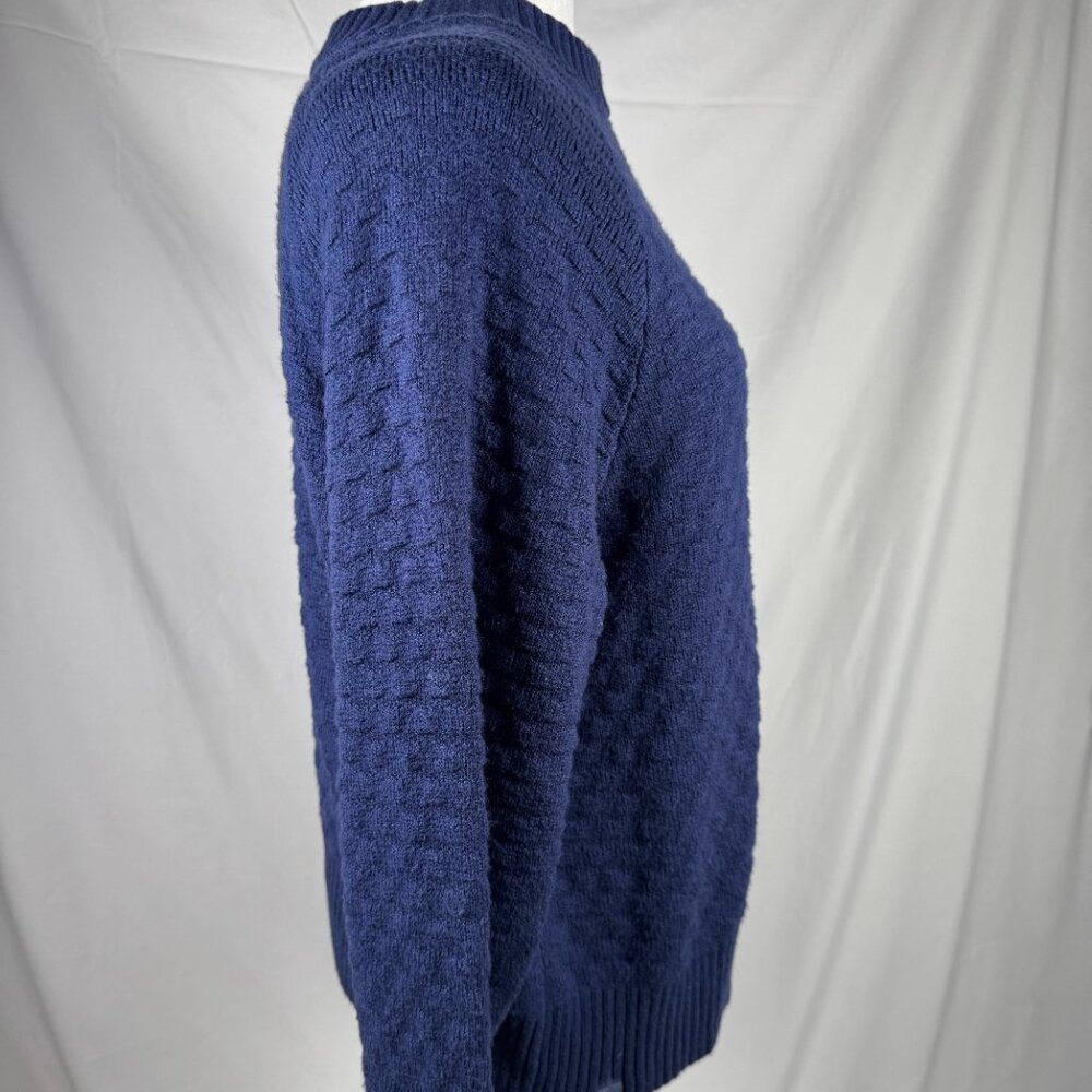 Lululemon Texture Play Crew Sweater Women’s S Knit Pullover Loungewear Blue - Picture 2 of 9